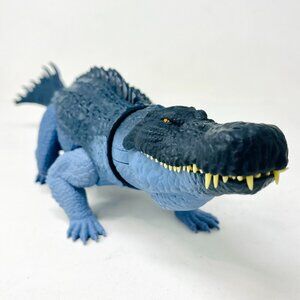 USED Mattel Jurassic World Rebirth Gigantic Thrashers Purussaurus Action Figure